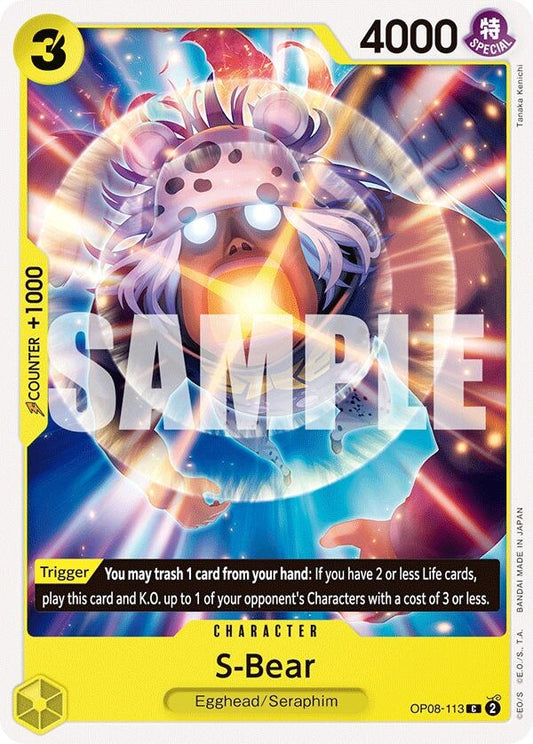 Image for S-Bear - One Piece Card Game
