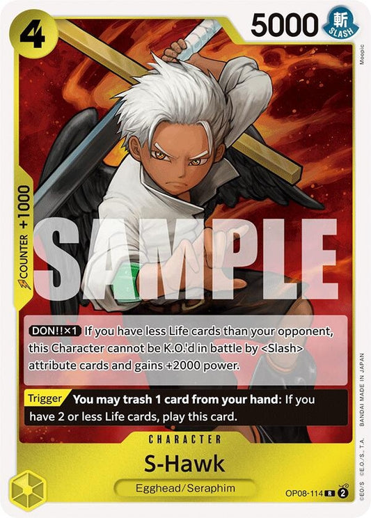 Image for S-Hawk - One Piece Card Game