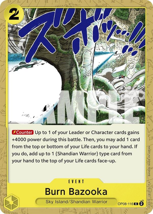 Image for Burn Bazooka - One Piece Card Game