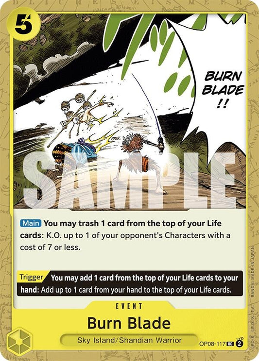 Image for Burn Blade - One Piece Card Game