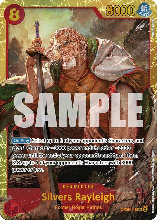Image for Silvers Rayleigh - One Piece Card Game