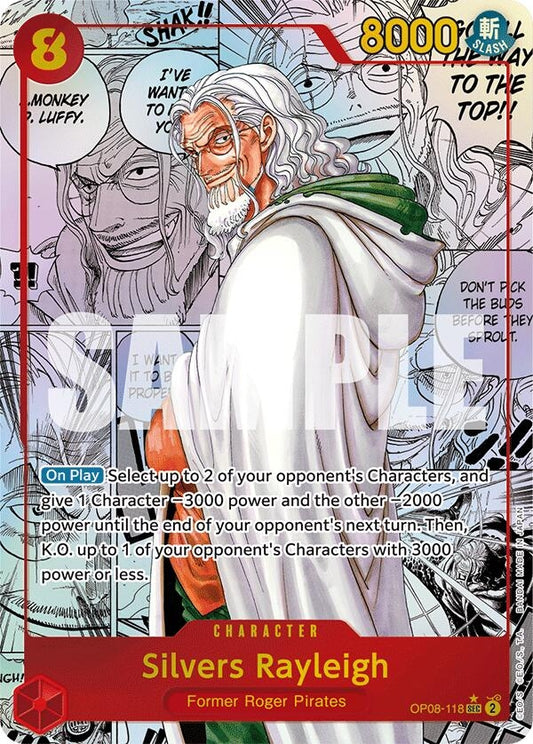 Image for Silvers Rayleigh (Parallel) (Manga) - One Piece Card Game
