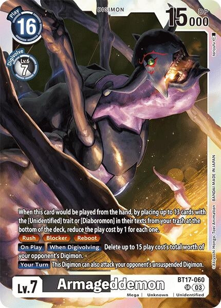 Image for Armageddemon - Digimon Card Game