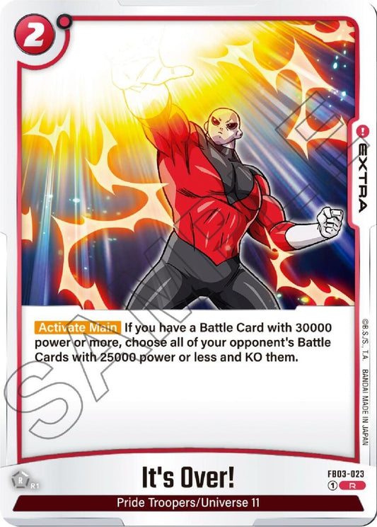 Image for It's Over! - Dragon Ball Super: Fusion World