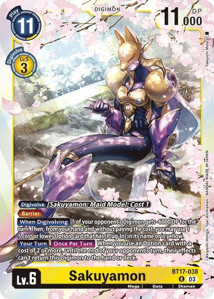 Image for Sakuyamon - Digimon Card Game