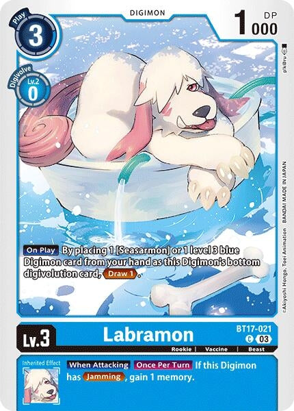 Image for Labramon - Digimon Card Game