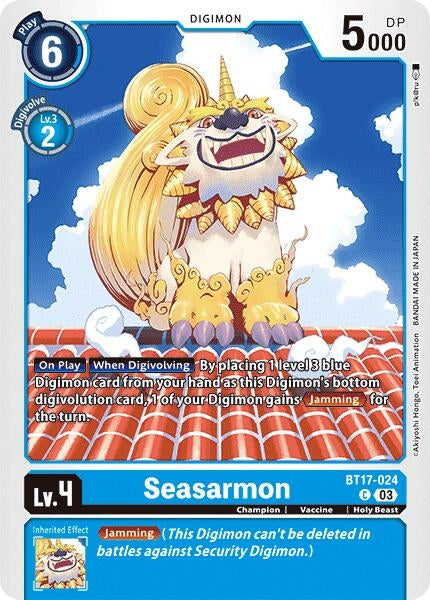 Image for Seasarmon - Digimon Card Game