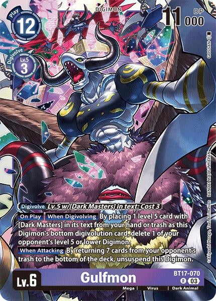 Image for Gulfmon - Digimon Card Game