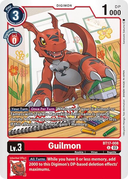 Image for Guilmon - Digimon Card Game