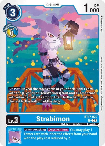 Image for Strabimon - Digimon Card Game