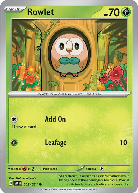 Image for Rowlet - Pokemon