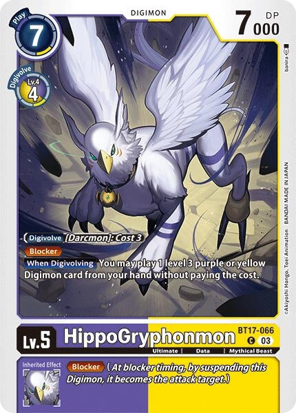 Image for HippoGryphonmon - Digimon Card Game