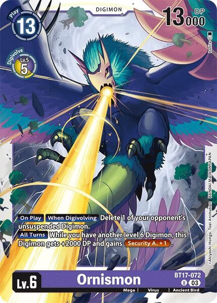 Image for Ornismon - Digimon Card Game