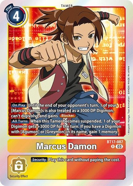 Image for Marcus Damon - Digimon Card Game