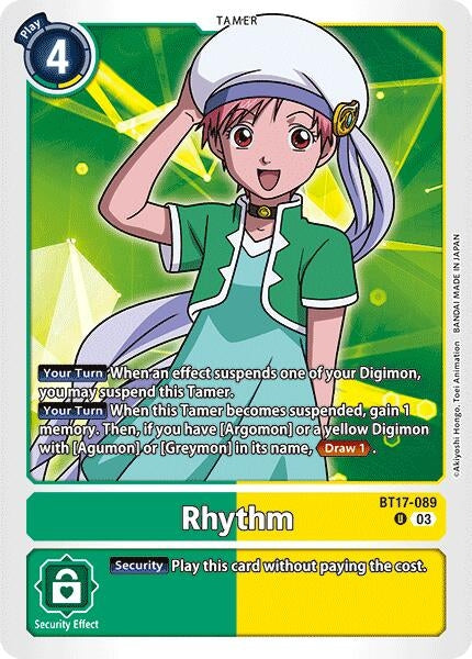 Image for Rhythm - Digimon Card Game