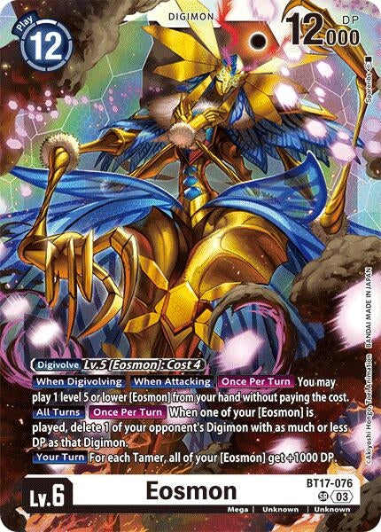 Image for Eosmon - BT17-076 - Digimon Card Game