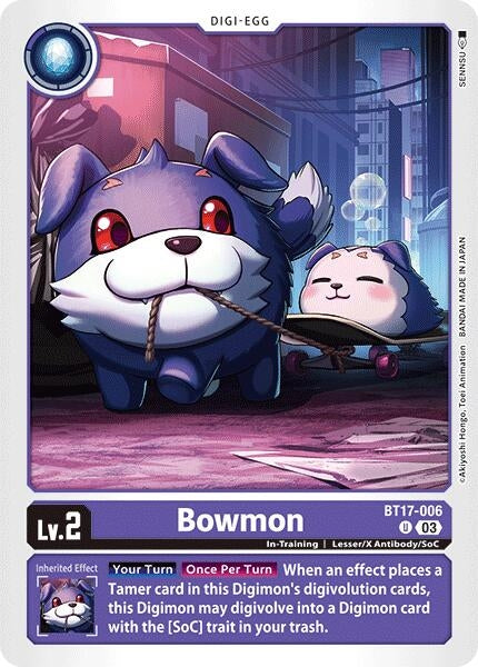 Image for Bowmon - Digimon Card Game