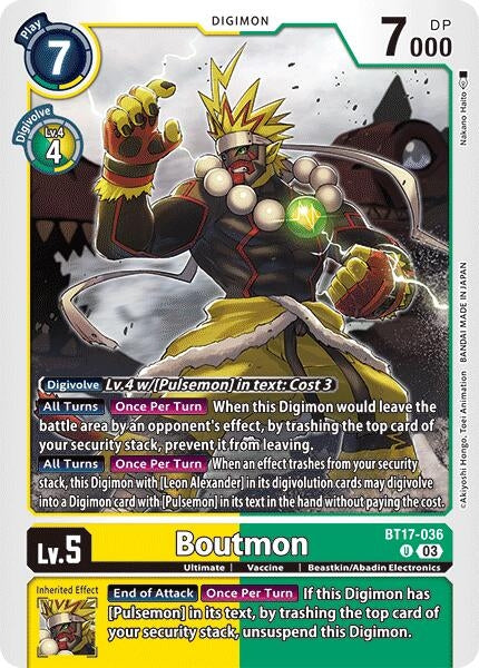 Image for Boutmon - Digimon Card Game