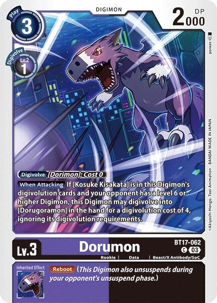 Image for Dorumon - Digimon Card Game