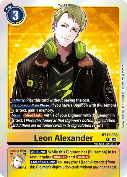 Image for Leon Alexander - Digimon Card Game