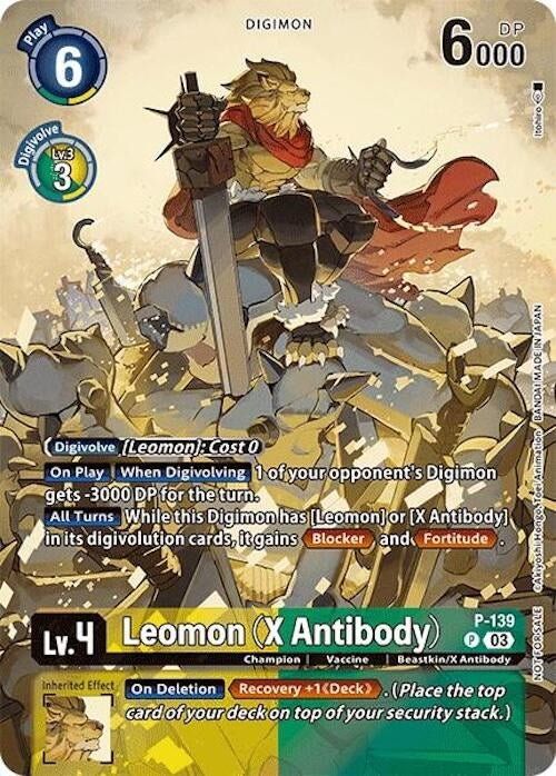 Image for Leomon (X Antibody) (Update Pack 2024) - Digimon Card Game