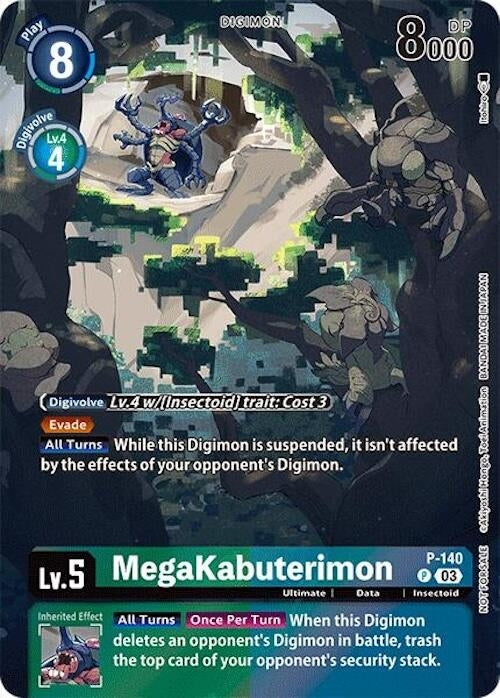 Image for MegaKabuterimon (Update Pack 2024) - Digimon Card Game