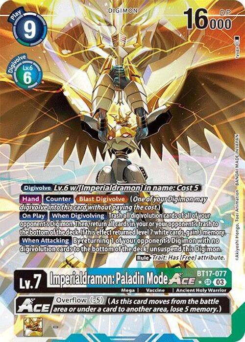 Image for Imperialdramon: Paladin Mode ACE (Alternate Art) - Digimon Card Game