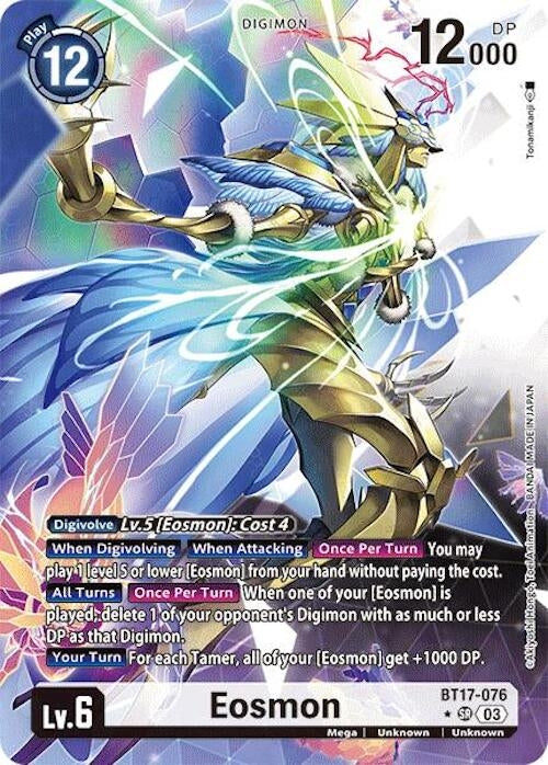 Image for Eosmon - BT17-076 (Alternate Art) - Digimon Card Game