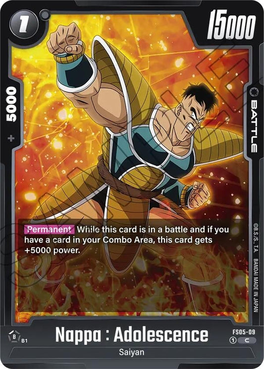 Image for Nappa : Adolescence - Dragon Ball Super: Fusion World