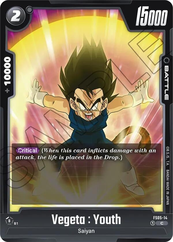 Image for Vegeta : Youth - Dragon Ball Super: Fusion World
