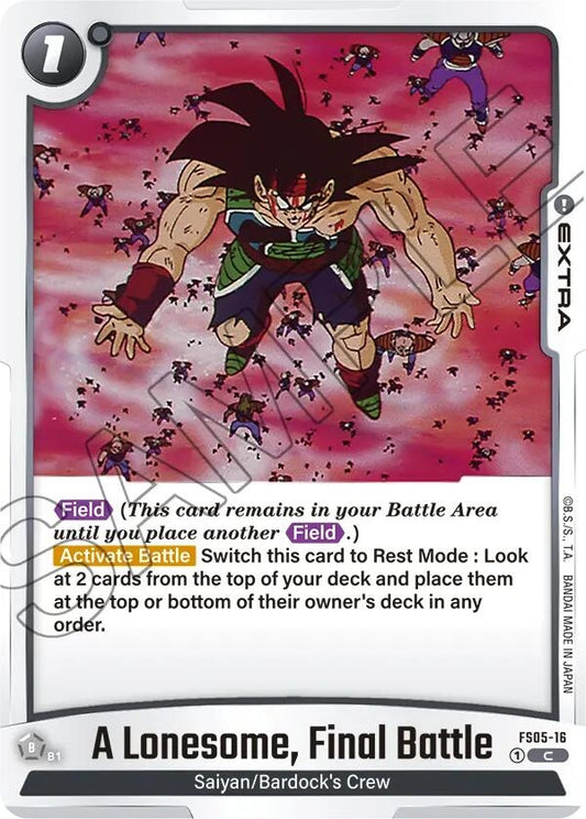 Image for A Lonesome, Final Battle - Dragon Ball Super: Fusion World