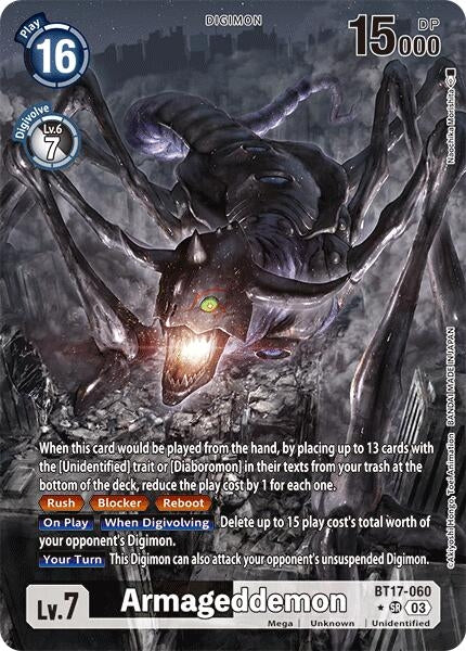 Image for Armageddemon (Alternate Art) - Digimon Card Game