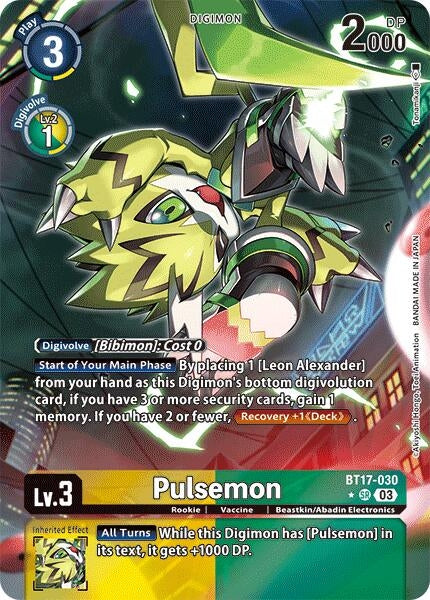 Image for Pulsemon (Alternate Art) - Digimon Card Game