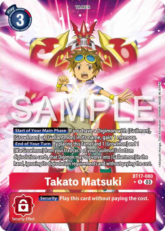 Image for Takato Matsuki (Alternate Art) - Digimon Card Game