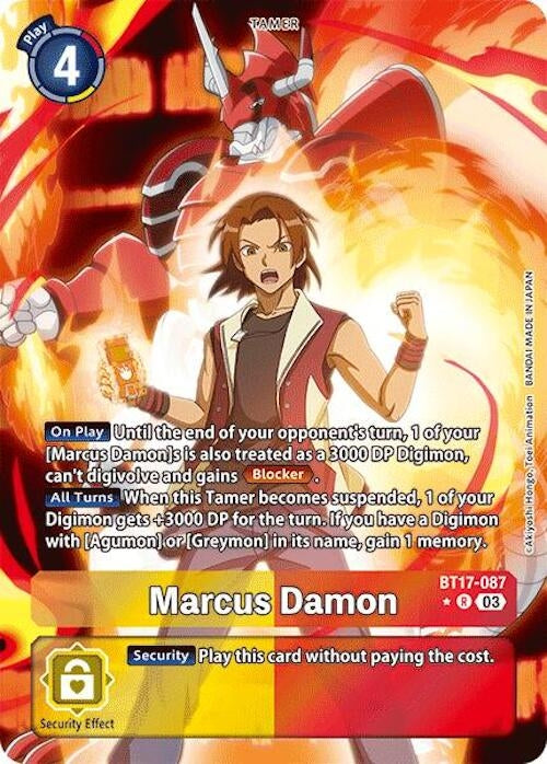 Image for Marcus Damon (Alternate Art) - Digimon Card Game