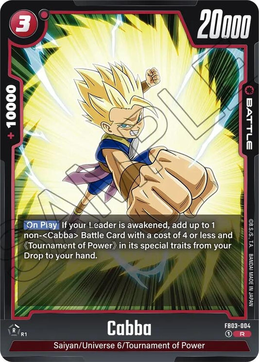 Image for Cabba - Dragon Ball Super: Fusion World