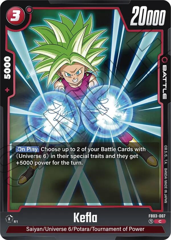 Image for Kefla - Dragon Ball Super: Fusion World