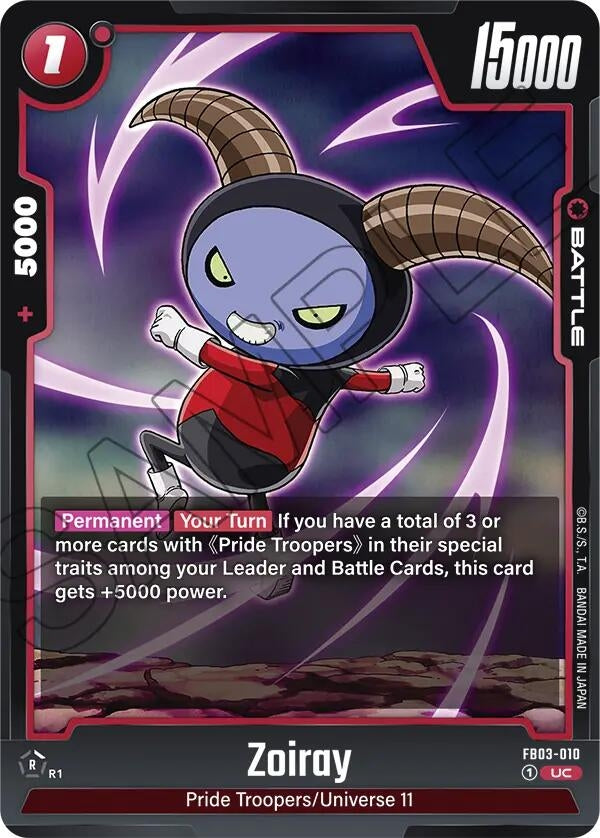 Image for Zoiray - Dragon Ball Super: Fusion World