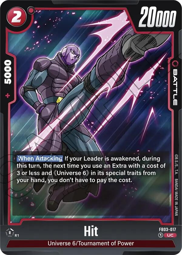 Image for Hit - Dragon Ball Super: Fusion World