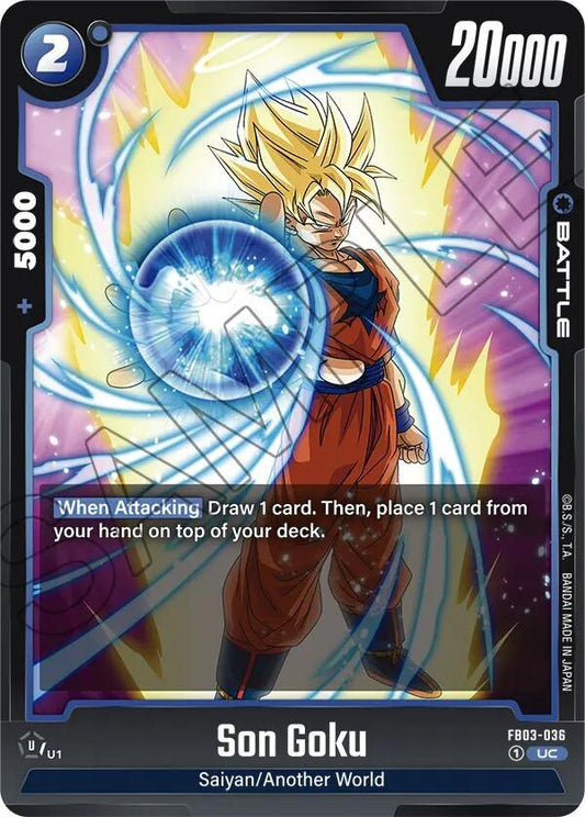 Image for Son Goku - FB03-036 - Dragon Ball Super: Fusion World