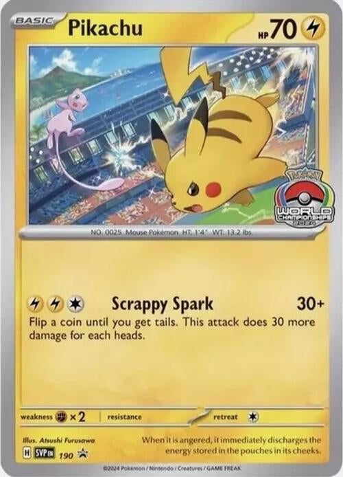 Image for Pikachu - 190 - Pokemon