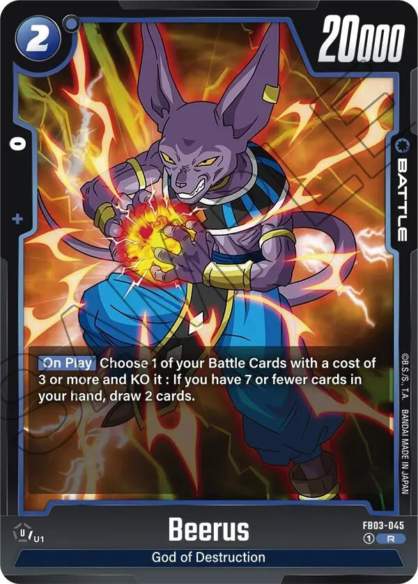 Image for Beerus - FB03-045 - Dragon Ball Super: Fusion World