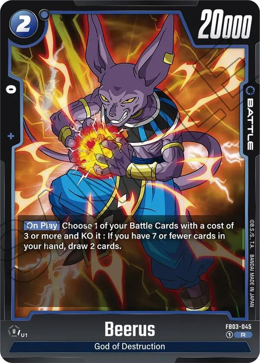 Image for Beerus - FB03-045 - Dragon Ball Super: Fusion World