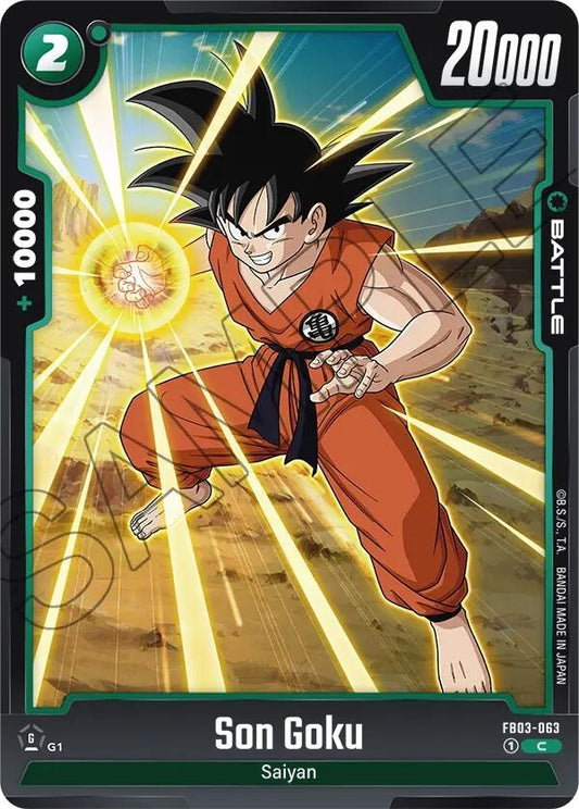Image for Son Goku - FB03-063 - Dragon Ball Super: Fusion World