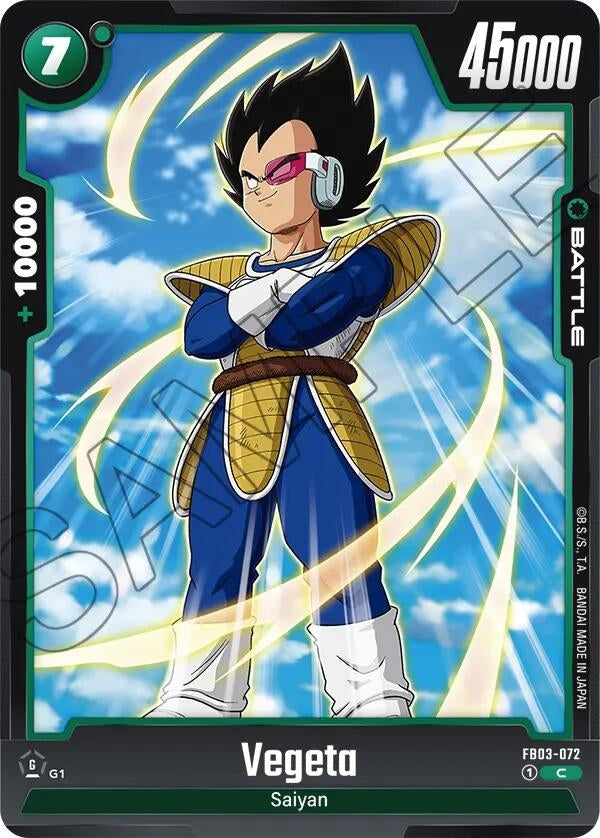 Image for Vegeta - FB03-072 - Dragon Ball Super: Fusion World
