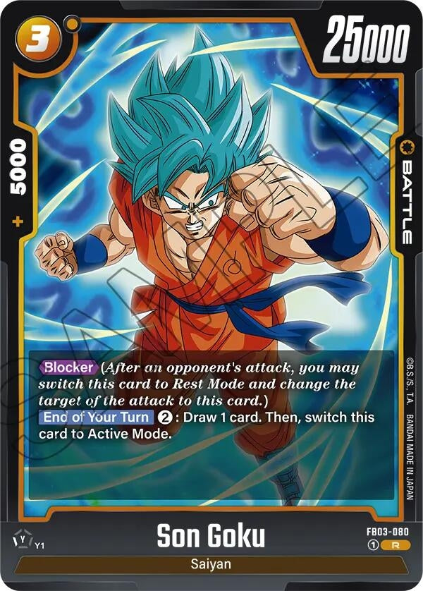 Image for Son Goku - FB03-080 - Dragon Ball Super: Fusion World