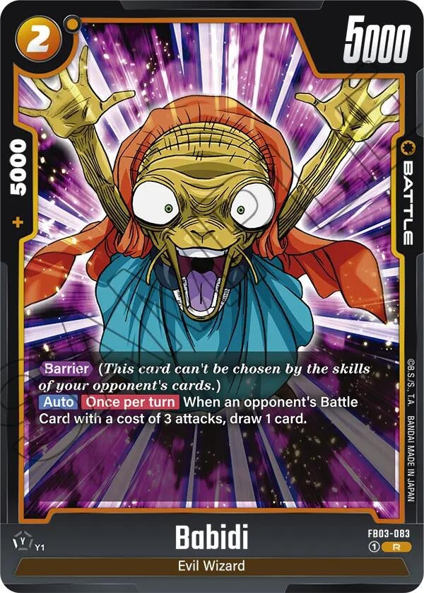 Image for Babidi - FB03-083 - Dragon Ball Super: Fusion World