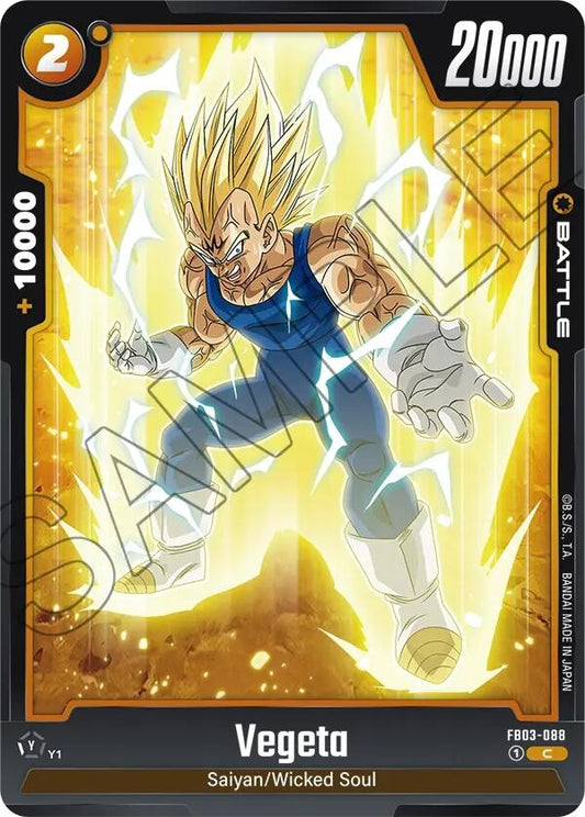 Image for Vegeta - FB03-088 - Dragon Ball Super: Fusion World