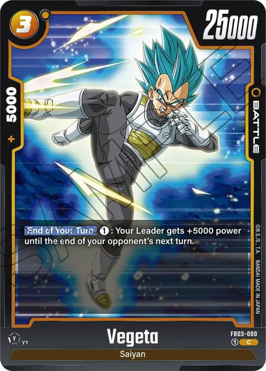 Image for Vegeta - FB03-090 - Dragon Ball Super: Fusion World