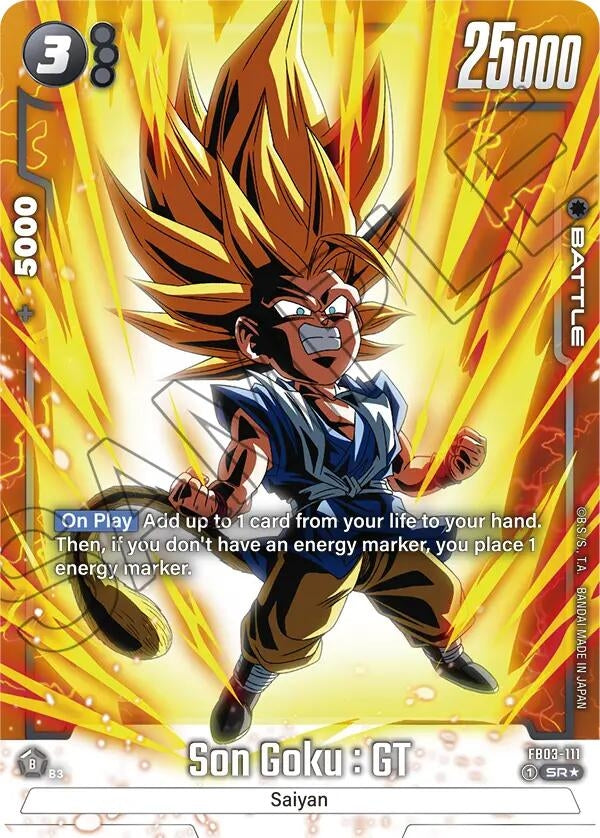 Image for Son Goku : GT - FB03-111 (Alternate Art) - Dragon Ball Super: Fusion World